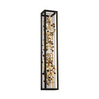 Lib&Co 10112-02 Matte Black And Gold Accent Terlizzi, Large Led Wall Mount , Matte Black Image 5