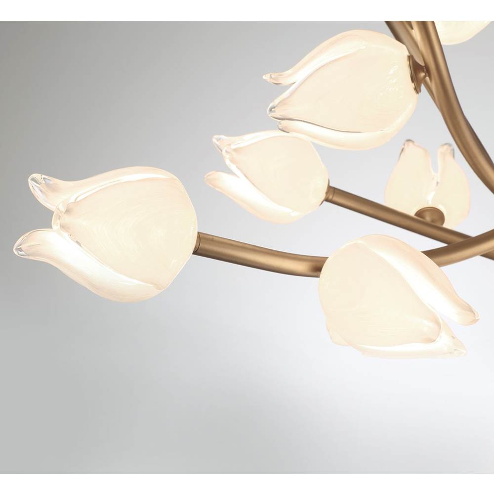 Lib&Co 10113-03 Champagne Gold Belluno, 48 Light Led Grand Chandelier, Champagne Gold Image 6