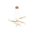 Lib&Co 10114-03 Champagne Gold Belluno, 15 Light Led Chandelier, Champagne Gold Image 1