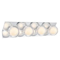 Lib&Co 10122-01 Chrome Vinci, 4 Light Led Wall Mount, Chrome Image 1