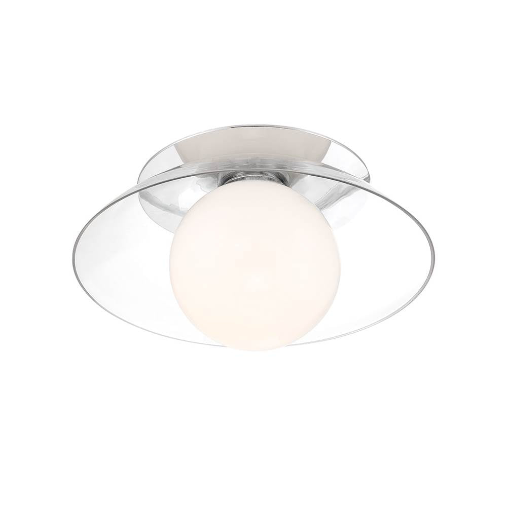 Lib&Co 10124-01 Chrome Ancona, Large 1 Light Ceiling,wall Mount, Chrome Image 8