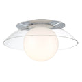 Lib&Co 10124-01 Chrome Ancona, Large 1 Light Ceiling,wall Mount, Chrome Image 1