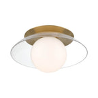 Lib&Co 10124-05 Soft Brass Ancona, Large 1 Light Ceiling,wall Mount, Soft Brass Image 7