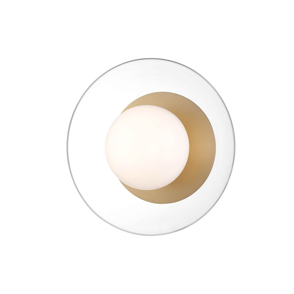 Lib&Co 10124-05 Soft Brass Ancona, Large 1 Light Ceiling,wall Mount, Soft Brass Image 6