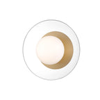 Lib&Co 10124-05 Soft Brass Ancona, Large 1 Light Ceiling,wall Mount, Soft Brass Image 6