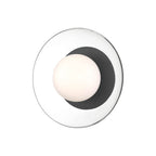 Lib&Co 10124-06 Metallic Black Ancona, Large 1 Light Ceiling,wall Mount, Metallic Black Image 7