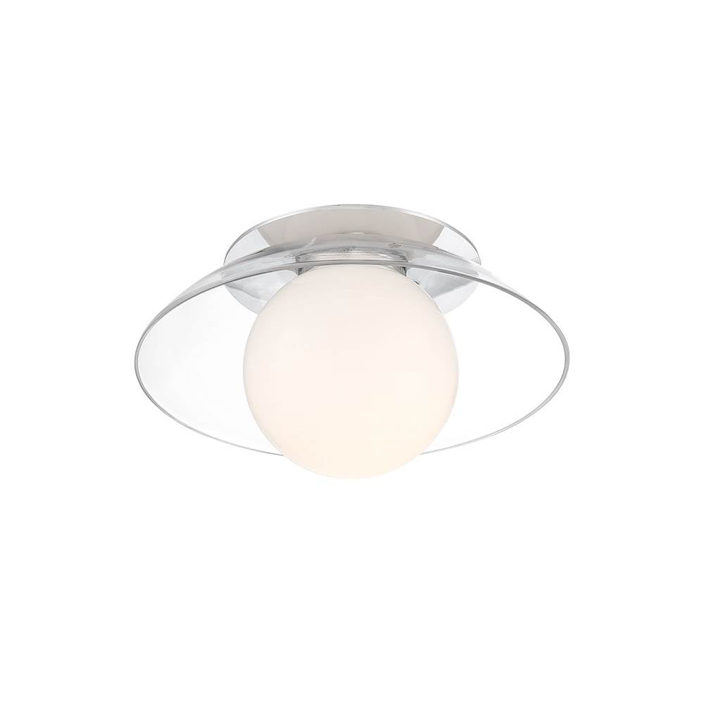 Lib&Co 10125-01 Chrome Ancona, Small 1 Light Ceiling,wall Mount, Chrome Image 8