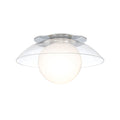 Lib&Co 10125-01 Chrome Ancona, Small 1 Light Ceiling,wall Mount, Chrome Image 1