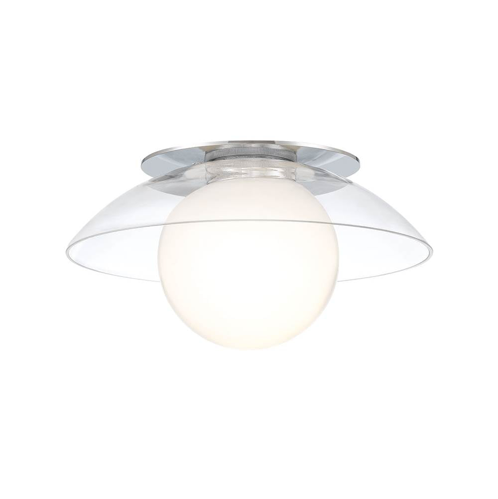 Lib&Co 10125-01 Chrome Ancona, Small 1 Light Ceiling,wall Mount, Chrome Image 1