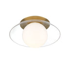 Lib&Co 10125-05 Soft Brass Ancona, Small 1 Light Ceiling,wall Mount, Soft Brass Image 7