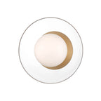 Lib&Co 10125-05 Soft Brass Ancona, Small 1 Light Ceiling,wall Mount, Soft Brass Image 6