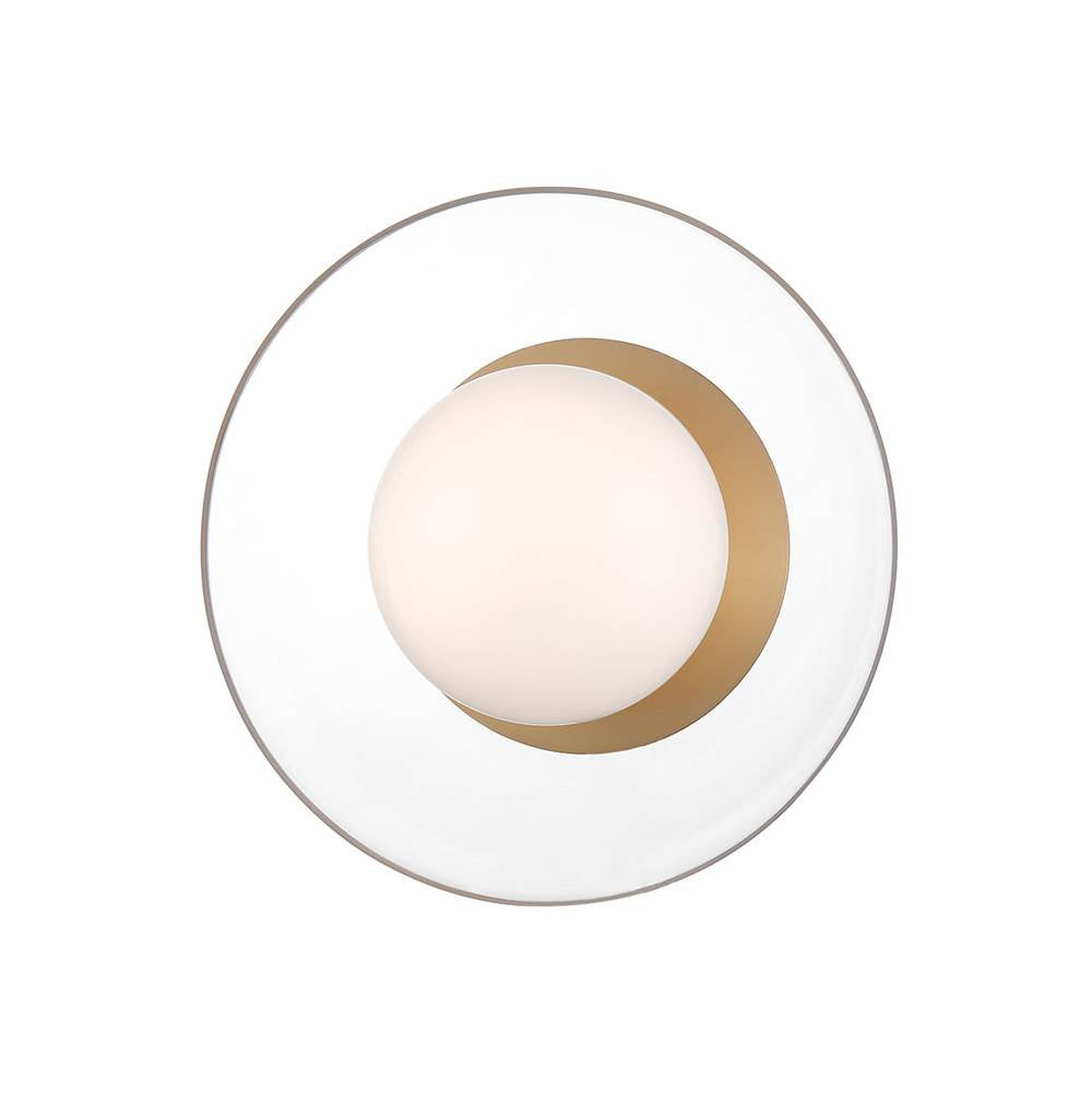 Lib&Co 10125-05 Soft Brass Ancona, Small 1 Light Ceiling,wall Mount, Soft Brass Image 6
