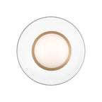 Lib&Co 10125-05 Soft Brass Ancona, Small 1 Light Ceiling,wall Mount, Soft Brass Image 5