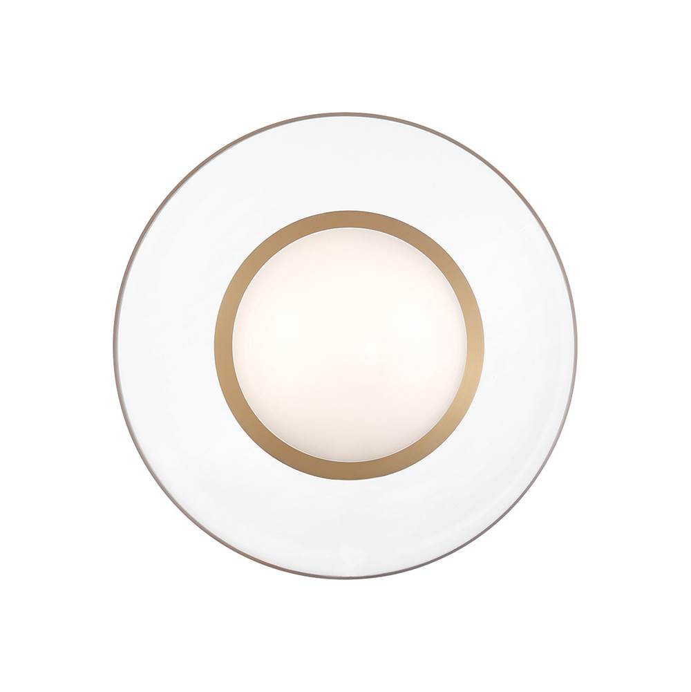 Lib&Co 10125-05 Soft Brass Ancona, Small 1 Light Ceiling,wall Mount, Soft Brass Image 5