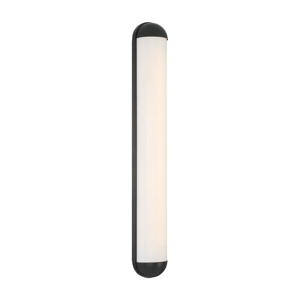 Lib&Co 10127-06 Metallic Black Dolo, Large Led Wall Mount, Metallic Black Image 3