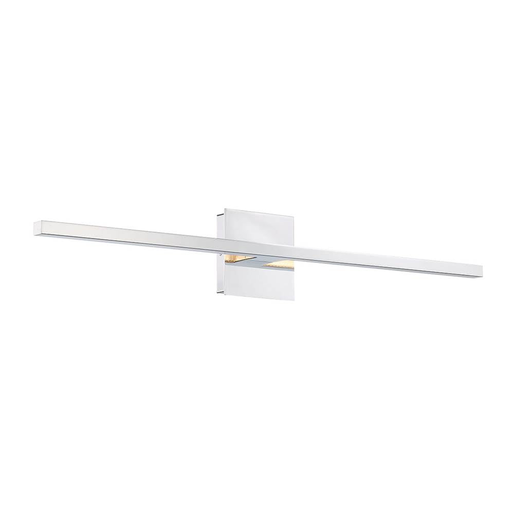 Lib&Co 10131-01 Chrome Ragusa, Large Led Wall Mount, Chrome Image 4