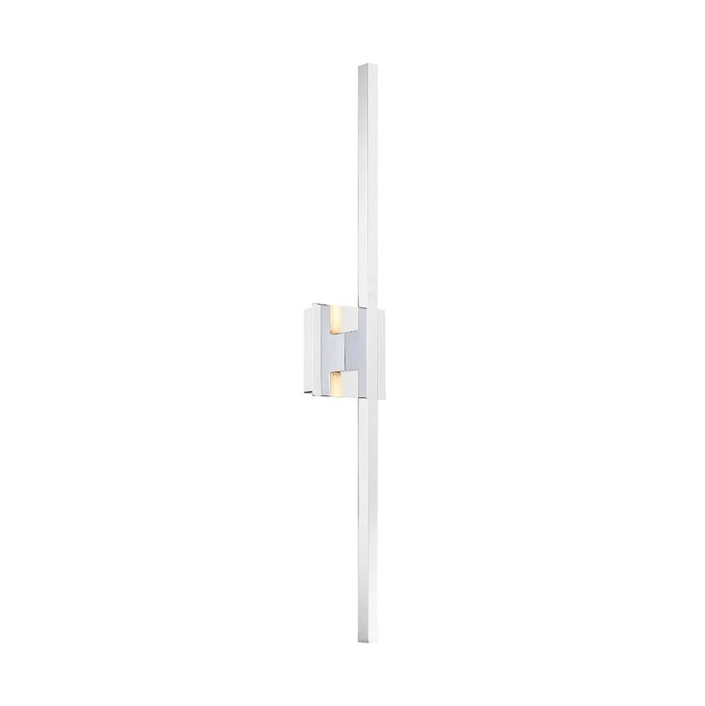Lib&Co 10131-01 Chrome Ragusa, Large Led Wall Mount, Chrome Image 3