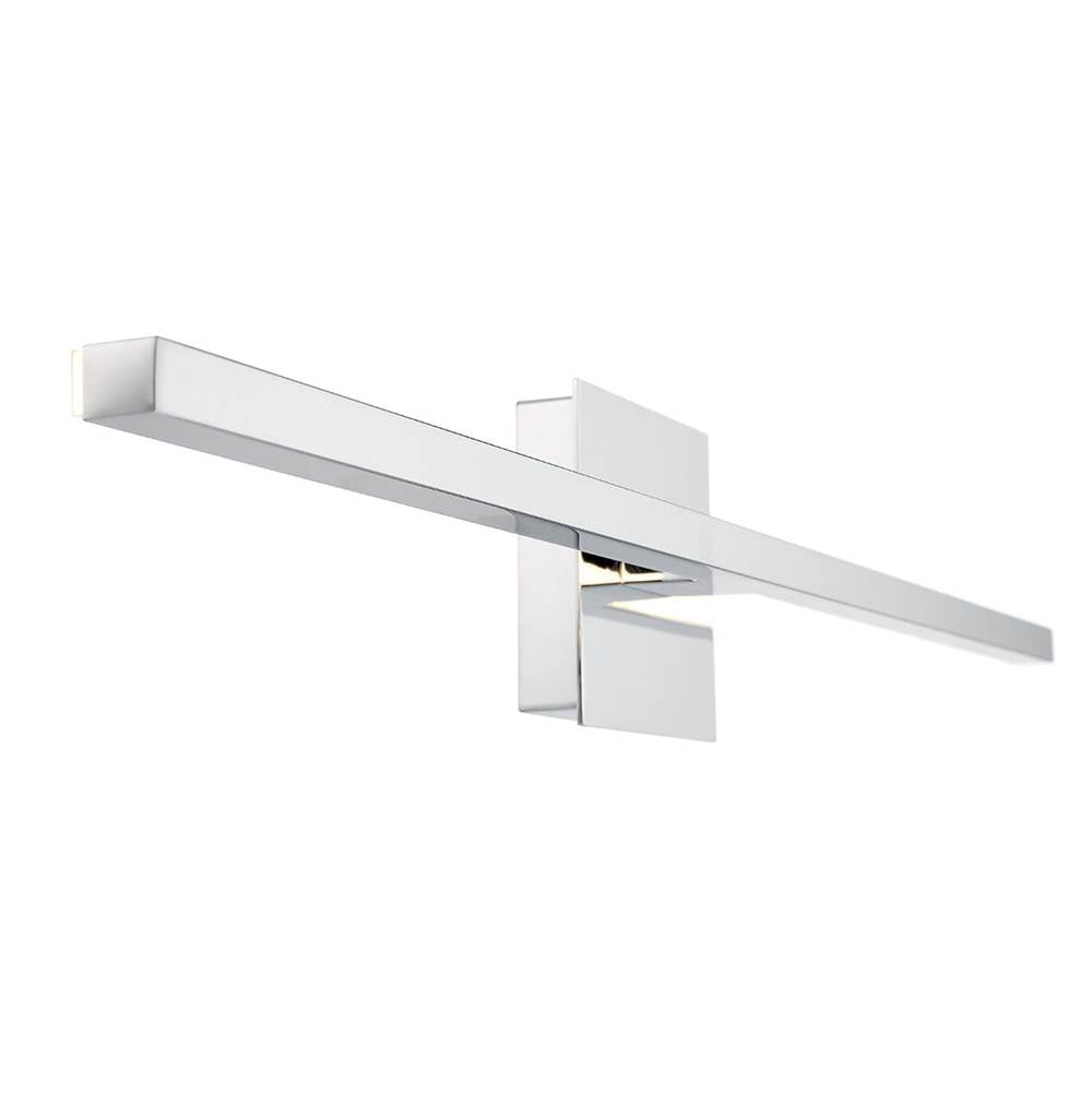 Lib&Co 10131-01 Chrome Ragusa, Large Led Wall Mount, Chrome Image 2