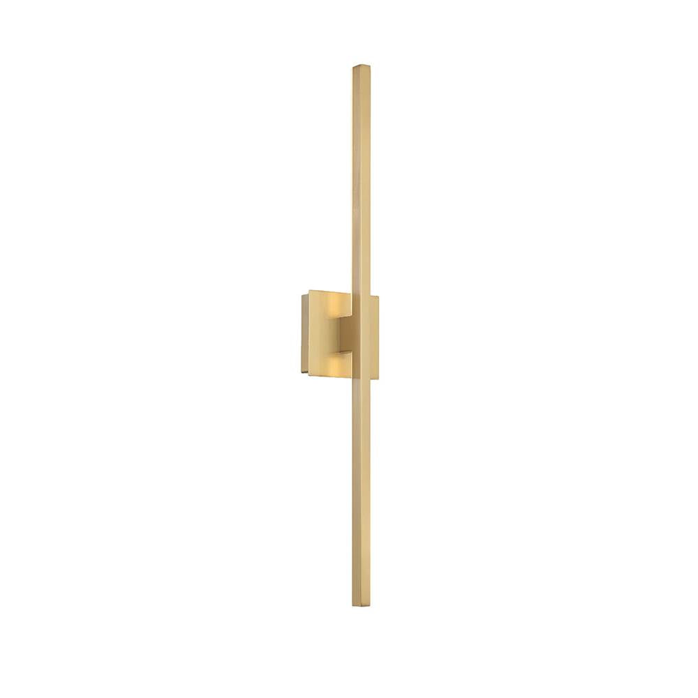 Lib&Co 10131-05 Soft Brass Ragusa, Large Led Wall Mount, Soft Brass Image 3