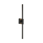 Lib&Co 10131-06 Metallic Black Ragusa, Large Led Wall Mount, Metallic Black Image 2