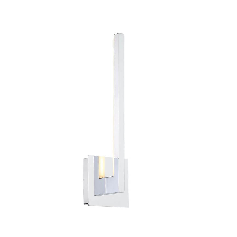 Lib&Co 10132-01 Chrome Ragusa, Led Wall Mount, Chrome Image 2