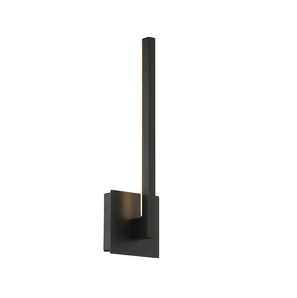 Lib&Co 10132-06 Metallic Black Ragusa, Led Wall Mount, Metallic Black Image 2