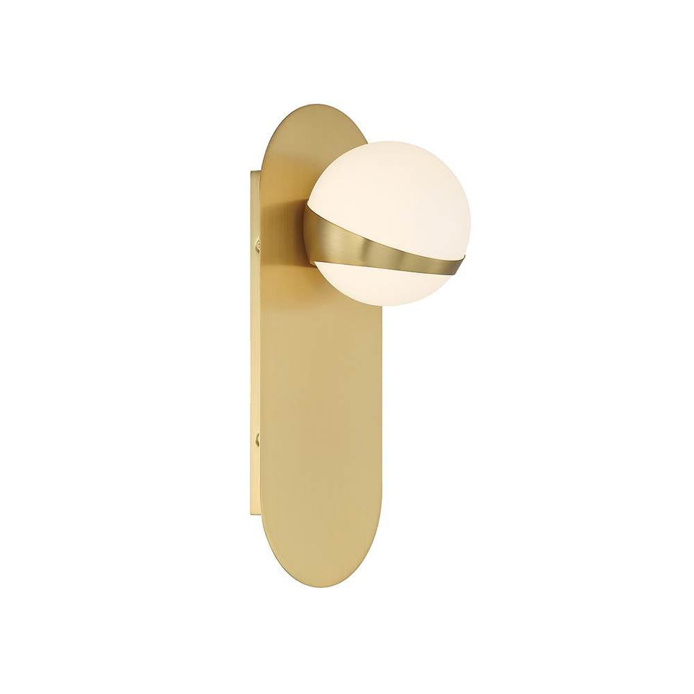 Lib&Co Rovigo, 1 Light Led Wall Mount, Chrome