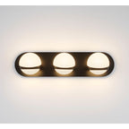 Lib&Co 10134-02 Matte Black Rovigo, 3 Light Led Wall Mount, Matte Black Image 3
