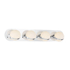Lib&Co Rovigo, 4 Light Led Wall Mount, Chrome