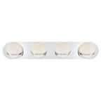 Lib&Co 10135-01 Chrome Rovigo, 4 Light Led Wall Mount, Chrome Image 1