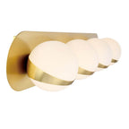 Lib&Co 10135-07 Plated Brushed Gold Rovigo, 4 Light Led Wall Mount, Plated Brushed Gold Image 4