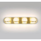 Lib&Co 10135-07 Plated Brushed Gold Rovigo, 4 Light Led Wall Mount, Plated Brushed Gold Image 3