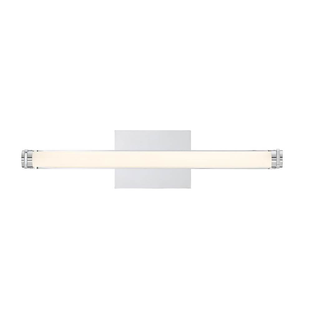 Lib&Co 10136-01 Chrome Mola, Medium Led Wall Mount, Chrome Image 1