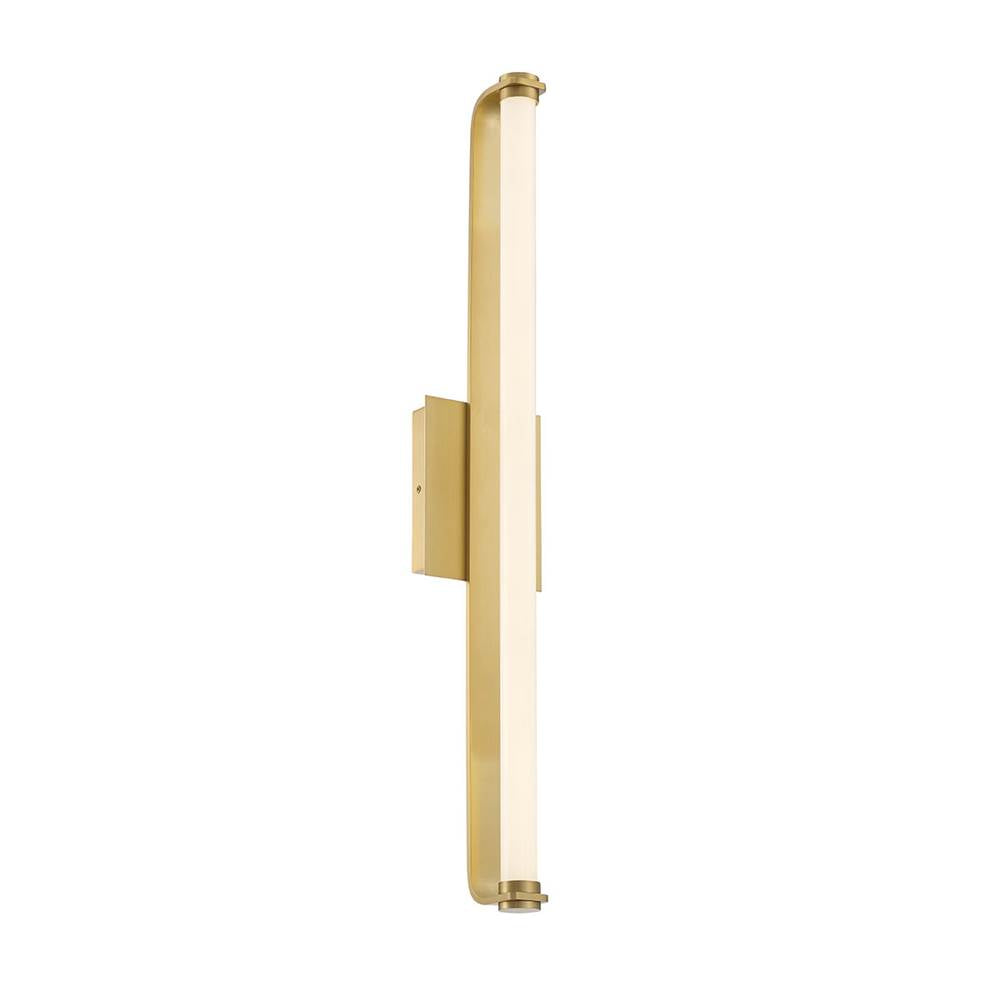 Lib&Co 10137-07 Plated Brushed Gold Mola, Large Led Wall Mount, Plated Brushed Gold Image 2