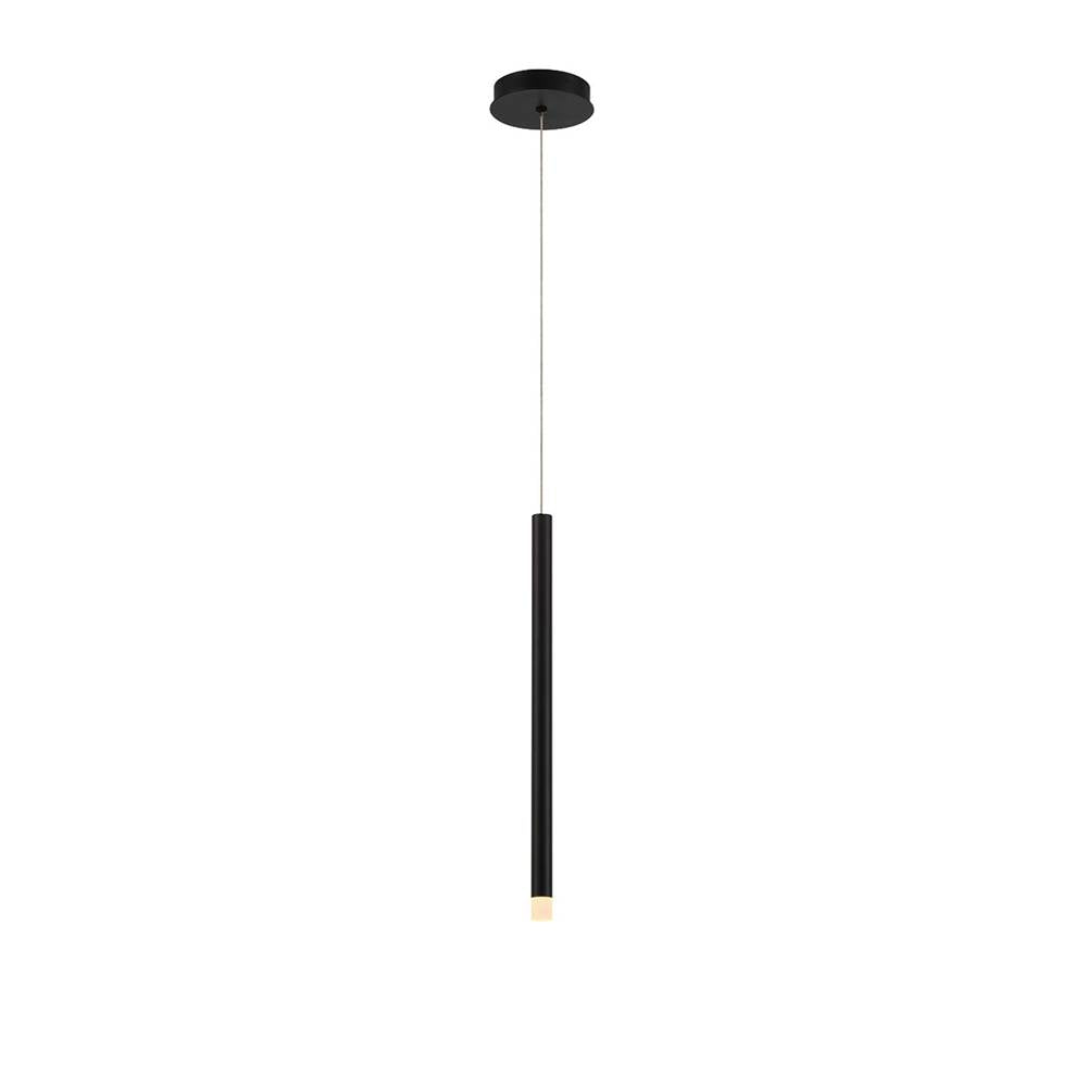 Lib&Co Amalfi, 1 Light Led Pendant, Matte Black