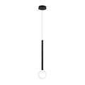 Lib&Co Positano, 1 Light Led Pendant, Matte Black