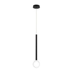 Lib&Co Positano, 1 Light Led Pendant, Matte Black