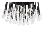 Lib&Co 10148-02 Matte Black Positano, 44 Light Round Led Chandelier, Matte Black Image 2