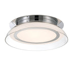 Lib&Co 10156-01 Chrome Pescara, Large Led Ceiling Mount, Chrome Image 1