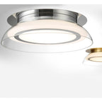 Lib&Co Pescara, Large Led Ceiling Mount, Chrome