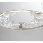Lib&Co 10175-031 Metallic Brushed Champagne Nettuno, Small Led Chandelier, Metallic Brushed Champagne Image 2