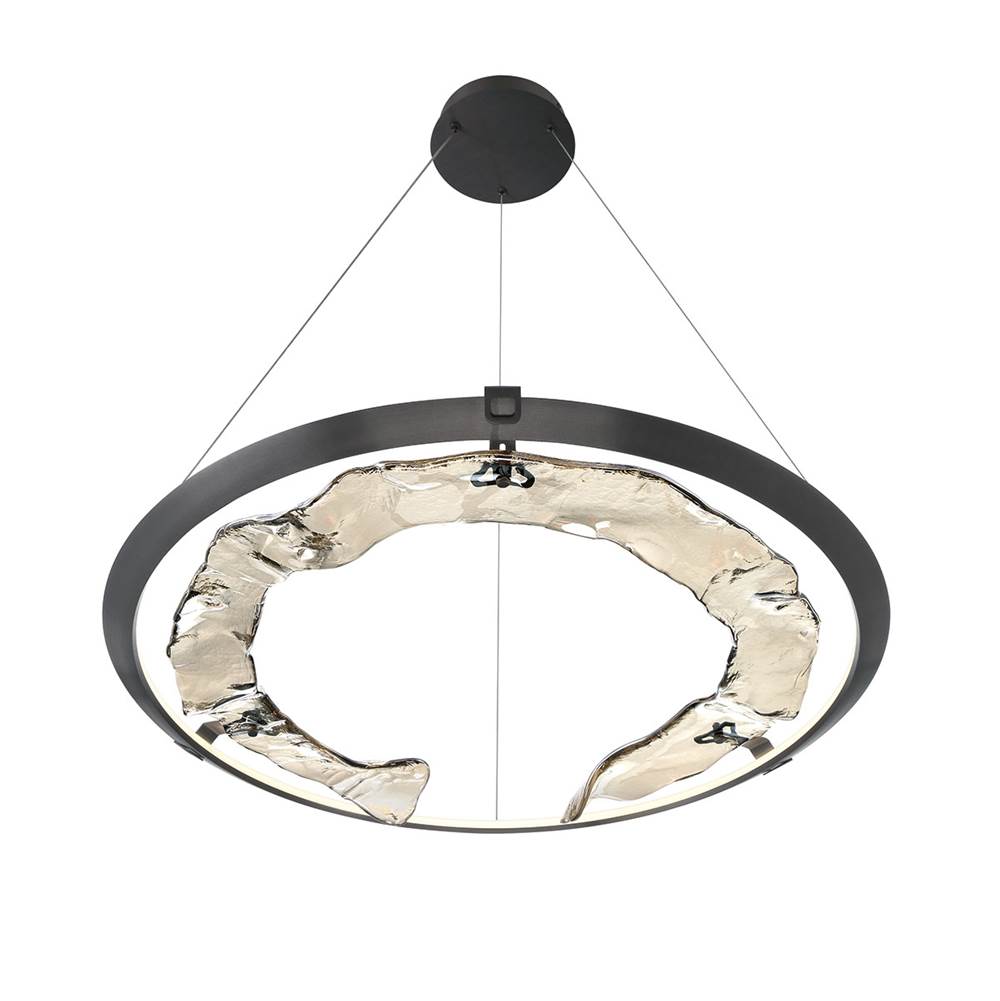 Lib&Co 10176-015 Metallic Brushed Grey Nettuno, Large Led Chandelier, Metallic Brushed Grey Image 4