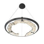Lib&Co 10176-015 Metallic Brushed Grey Nettuno, Large Led Chandelier, Metallic Brushed Grey Image 4