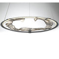Lib&Co 10176-015 Metallic Brushed Grey Nettuno, Large Led Chandelier, Metallic Brushed Grey Image 1