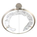 Lib&Co 10176-031 Metallic Brushed Champagne Nettuno, Large Led Chandelier, Metallic Brushed Champagne Image 3
