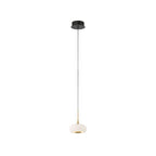 Lib&Co 10193-02 Matte Black Adelfia, 1 Light Led Pendant, Matte Black Image 1