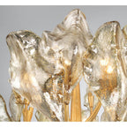 Lib&Co 12048-028 Gold Leaf Brindisi, 12 Light Chandelier, Gold Image 3