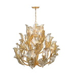 Lib&Co Brindisi, 20 Light Chandelier, Gold