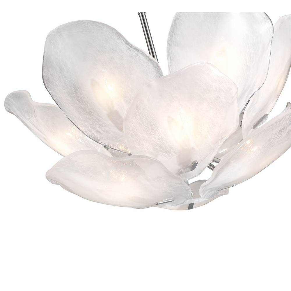 Lib&Co Corato, 12 Light Chandelier, Chrome