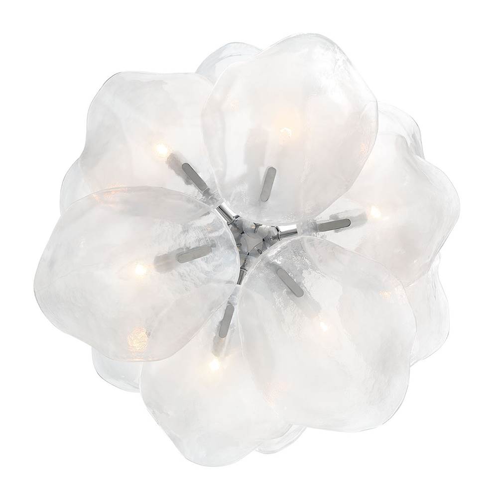 Lib&Co 12054-01 Chrome Corato, 12 Light Chandelier, Chrome Image 2